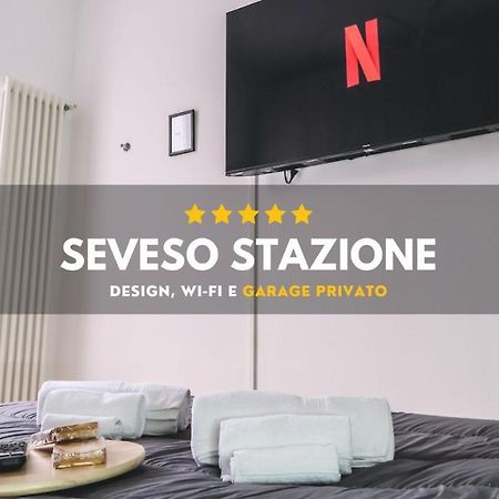 Seveso-Stazione Design, Wifi & Garage Privato Apartment Exterior foto