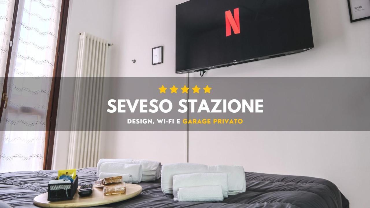 Seveso-Stazione Design, Wifi & Garage Privato Apartment Exterior foto